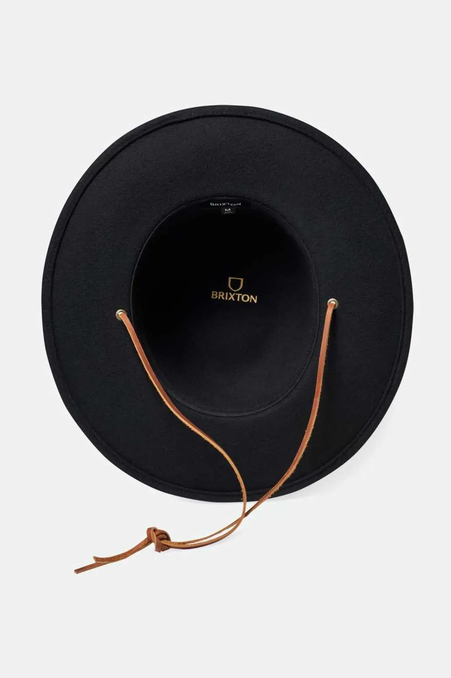 BRIXTON 20TH ANNIVERSARY TILLER HAT - BLACK