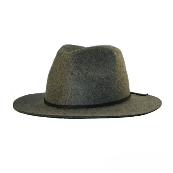 Brixton - Wesley Fedora Hat - Grey SALE