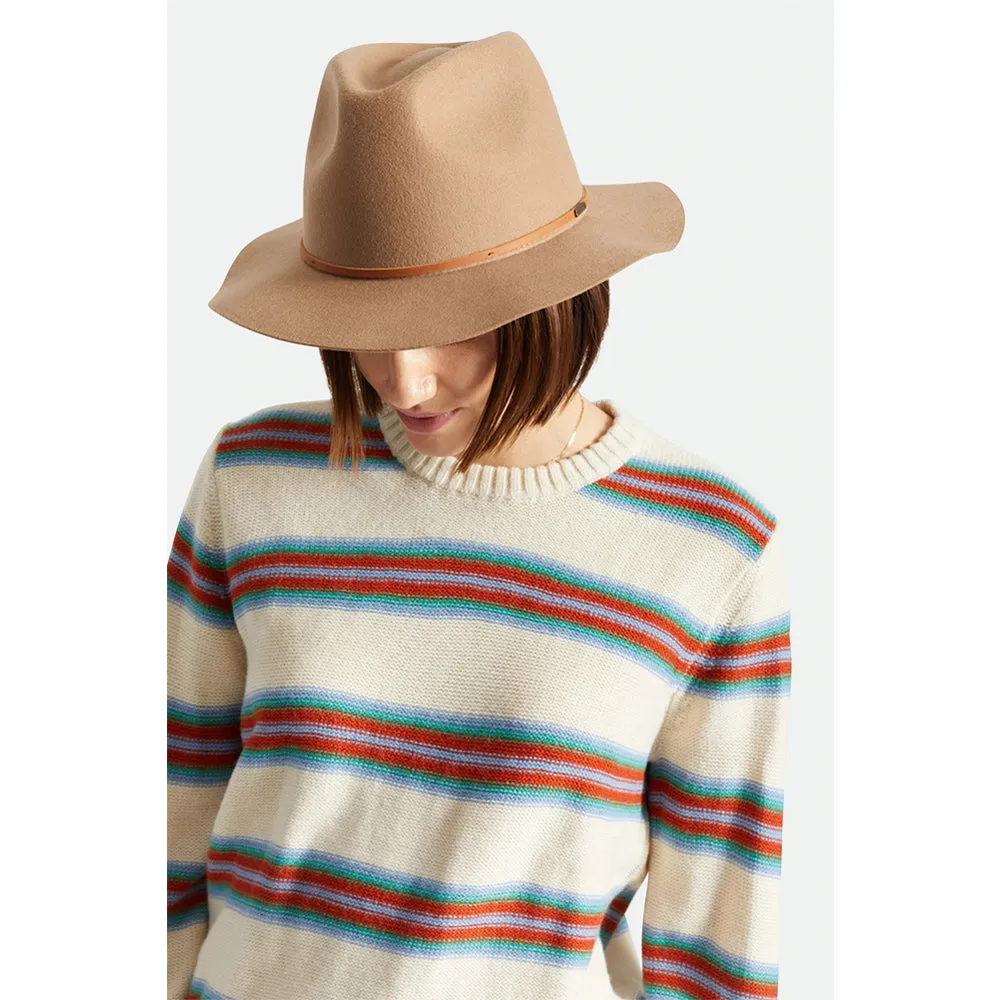 Brixton - Wesley Packable Fedora - Fedora Hat - Mojave