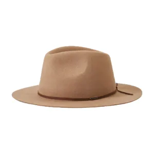 Brixton - Wesley Packable Fedora - Fedora Hat - Mojave