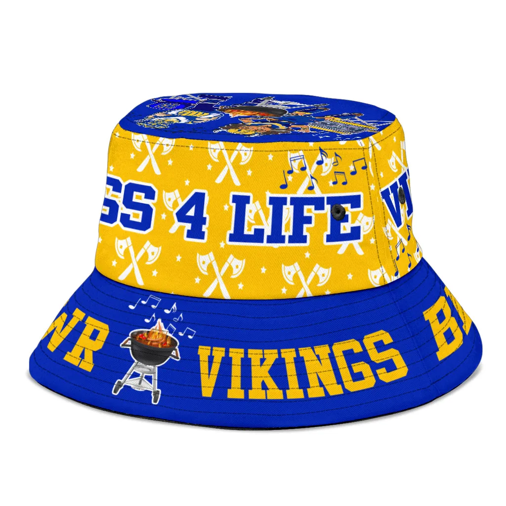 BRYN MAWR BBQ VIKINGS BUCKET HAT-v9