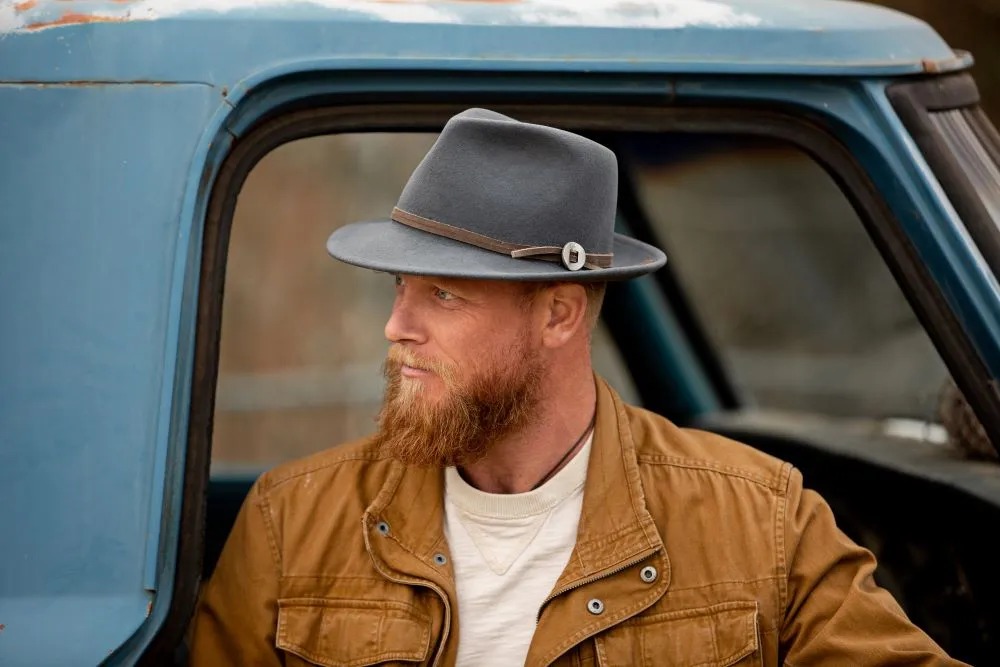 BUDDY WOOL FEDORA HAT - AVION