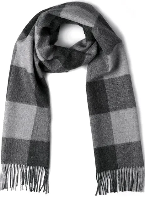 Buffalo Checkered Alpaca Scarf