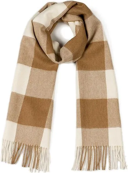 Buffalo Checkered Alpaca Scarf