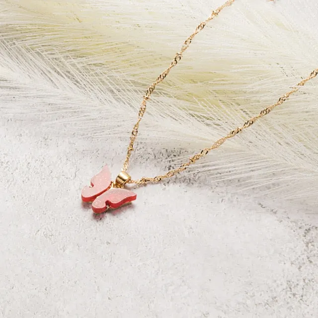Butterfly Statement Necklace