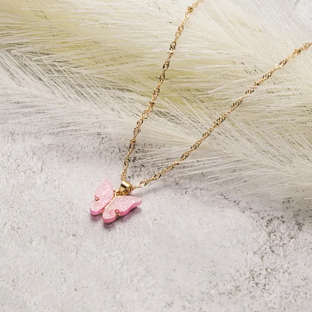 Butterfly Statement Necklace