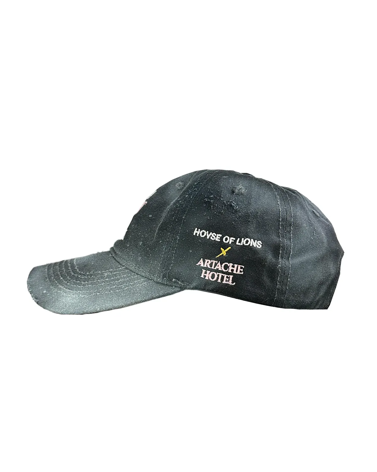 BUY ART NOT COCAINE Destroyed Dad Hat