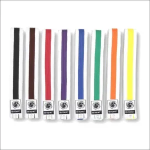 Bytomic White Belt with Stripe Pack of 10