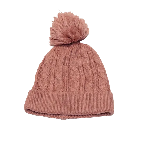 Cable Knit Bobble Hat
