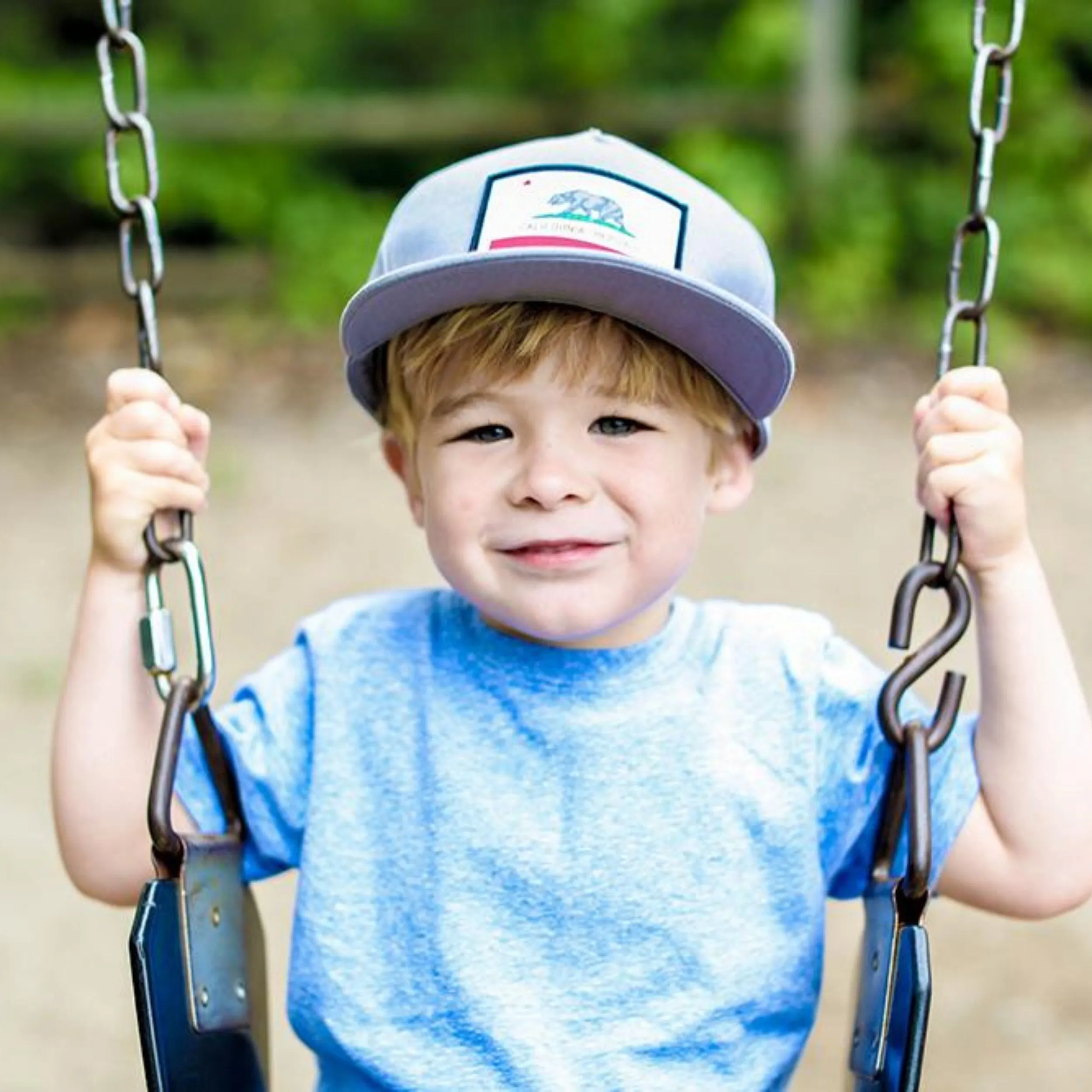 Cali Republic Grey Kids Trucker Hat