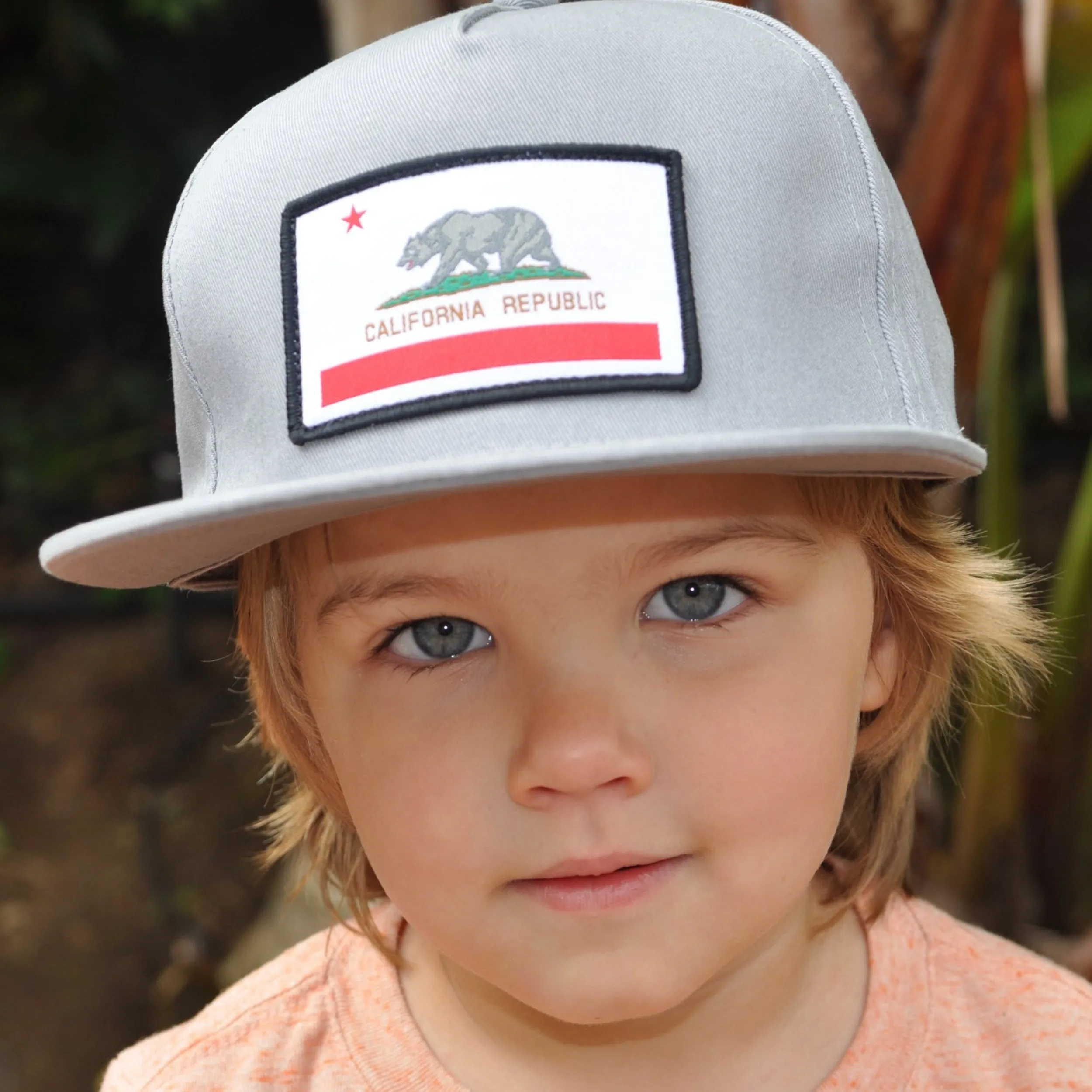Cali Republic Grey Kids Trucker Hat