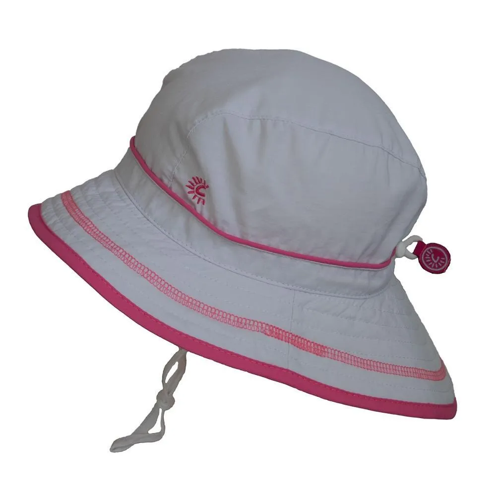 Calikids S1716 UV Beach Hat (White)