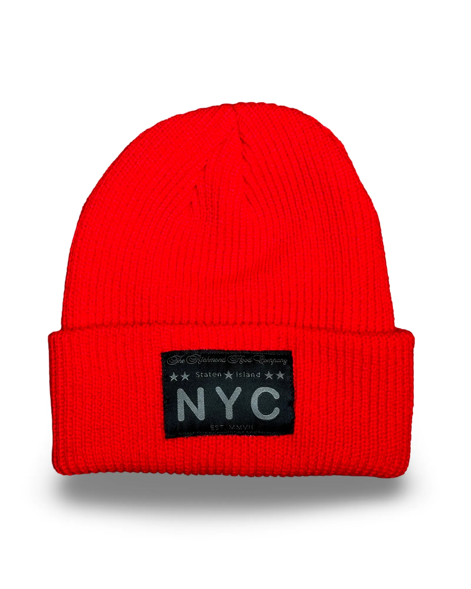 Callender NYC Fisherman Beanie - Red