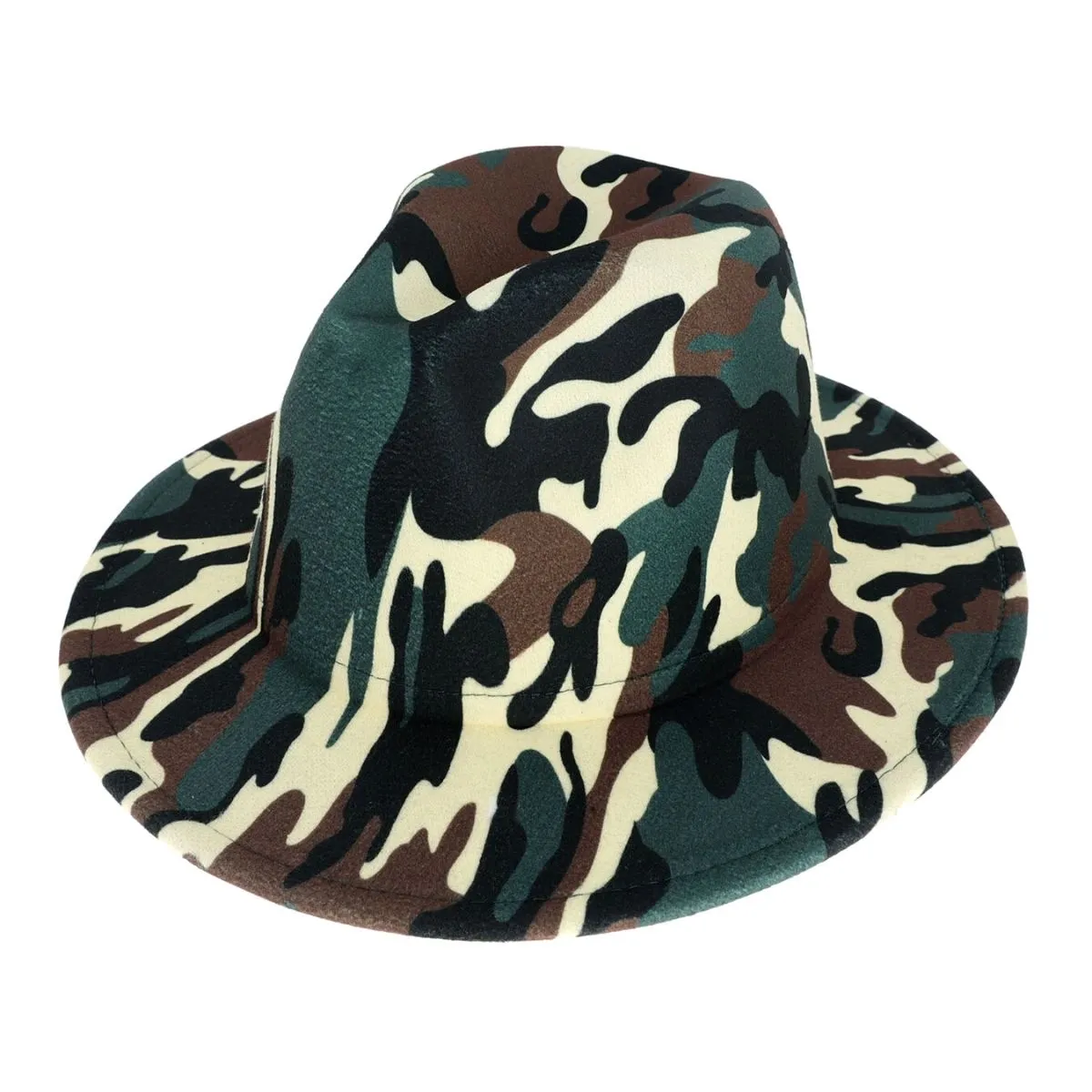 Camouflage Fedora Hat