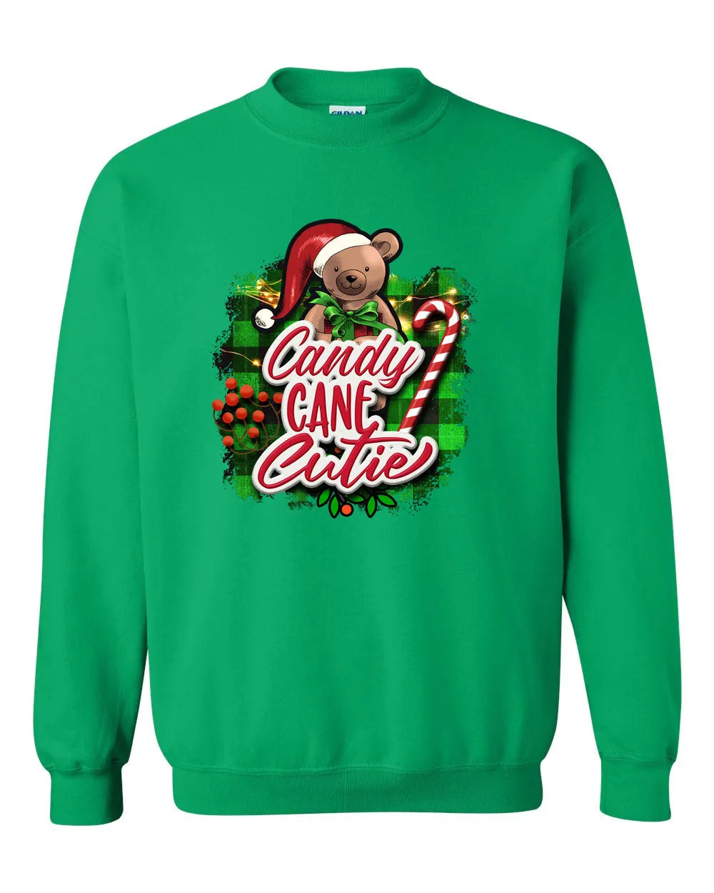 Candy cane Cutie Christmas Sweatshirt, Holiday Sweatshirt