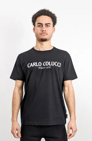 Carlo Colucci Basic T-Shirt Black