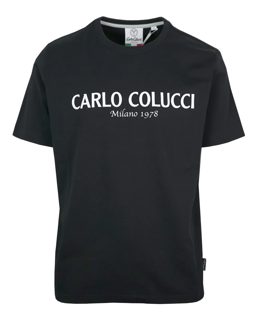 Carlo Colucci Basic T-Shirt Black
