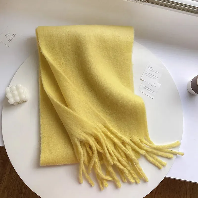Cashmere Tassel Scarf