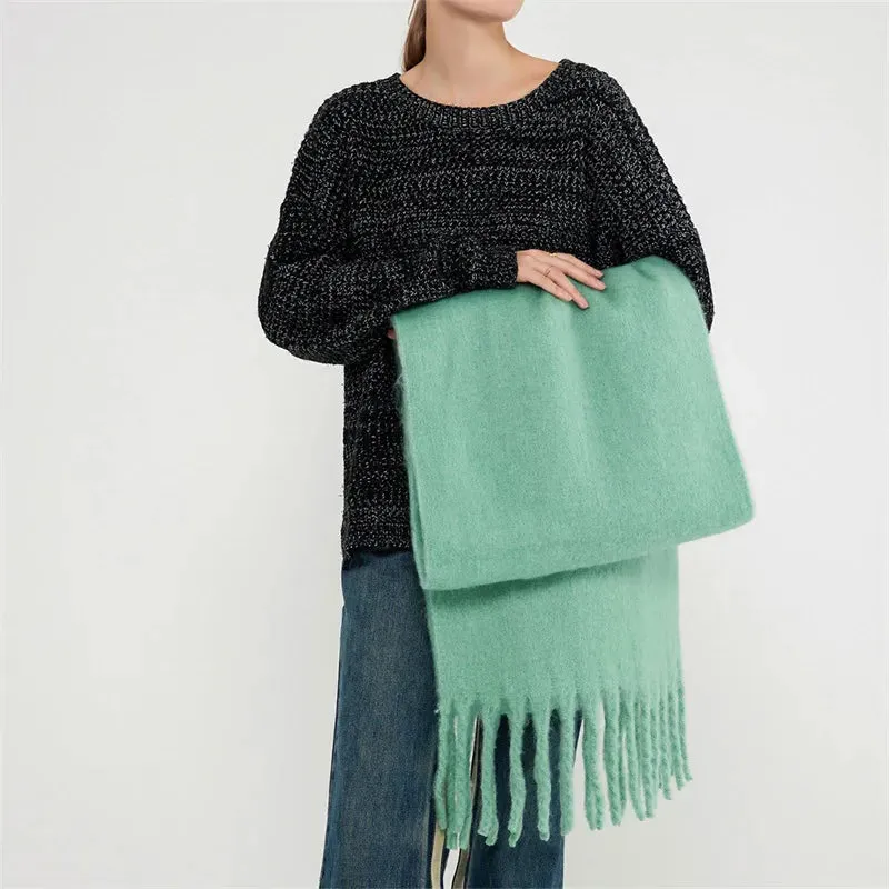 Cashmere Tassel Scarf