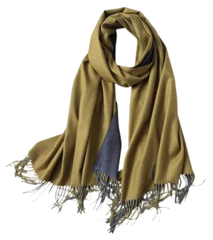 Cashmere Two-Tone Wrap