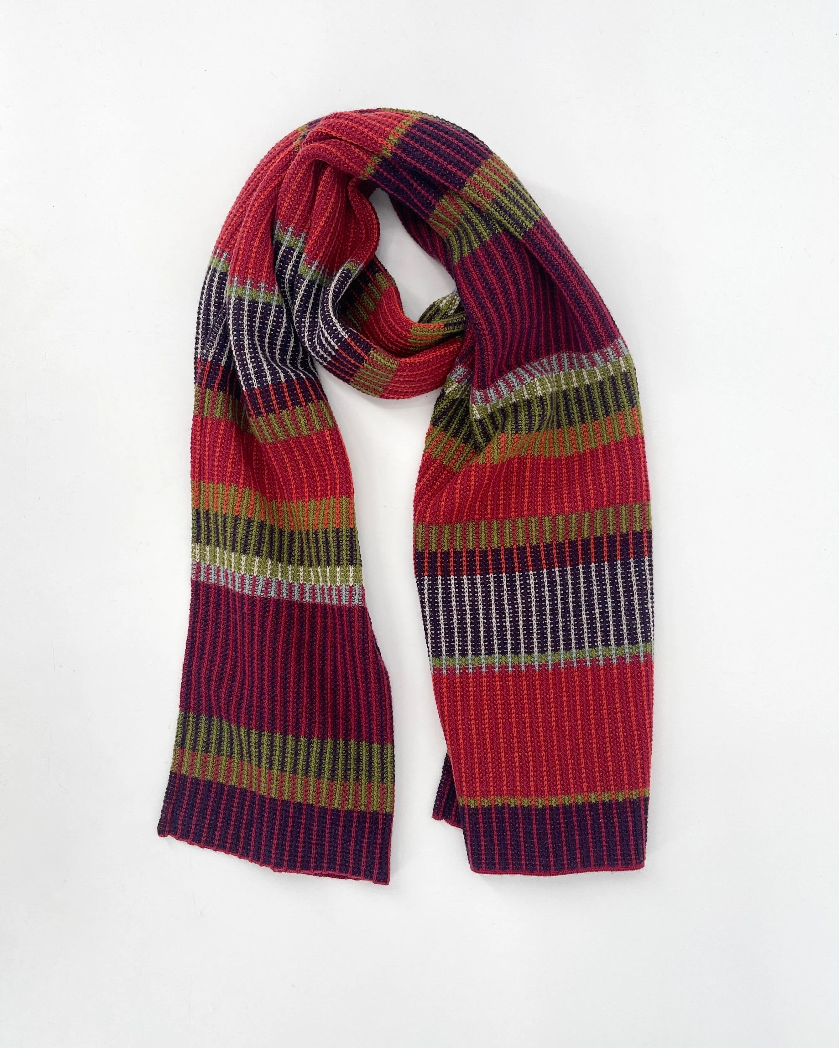 Catherine Andre Ribbed Wool Scarf