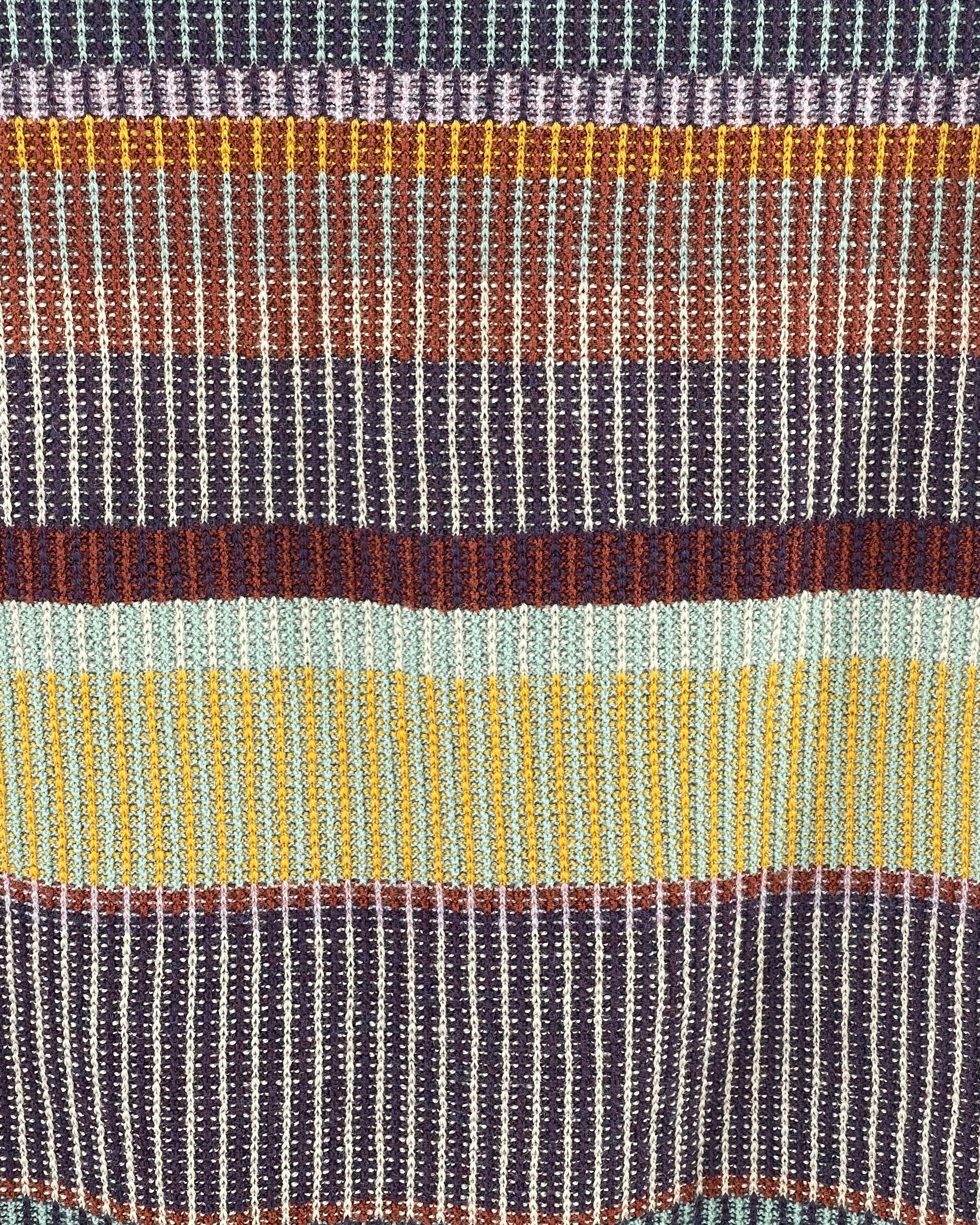 Catherine Andre Ribbed Wool Scarf