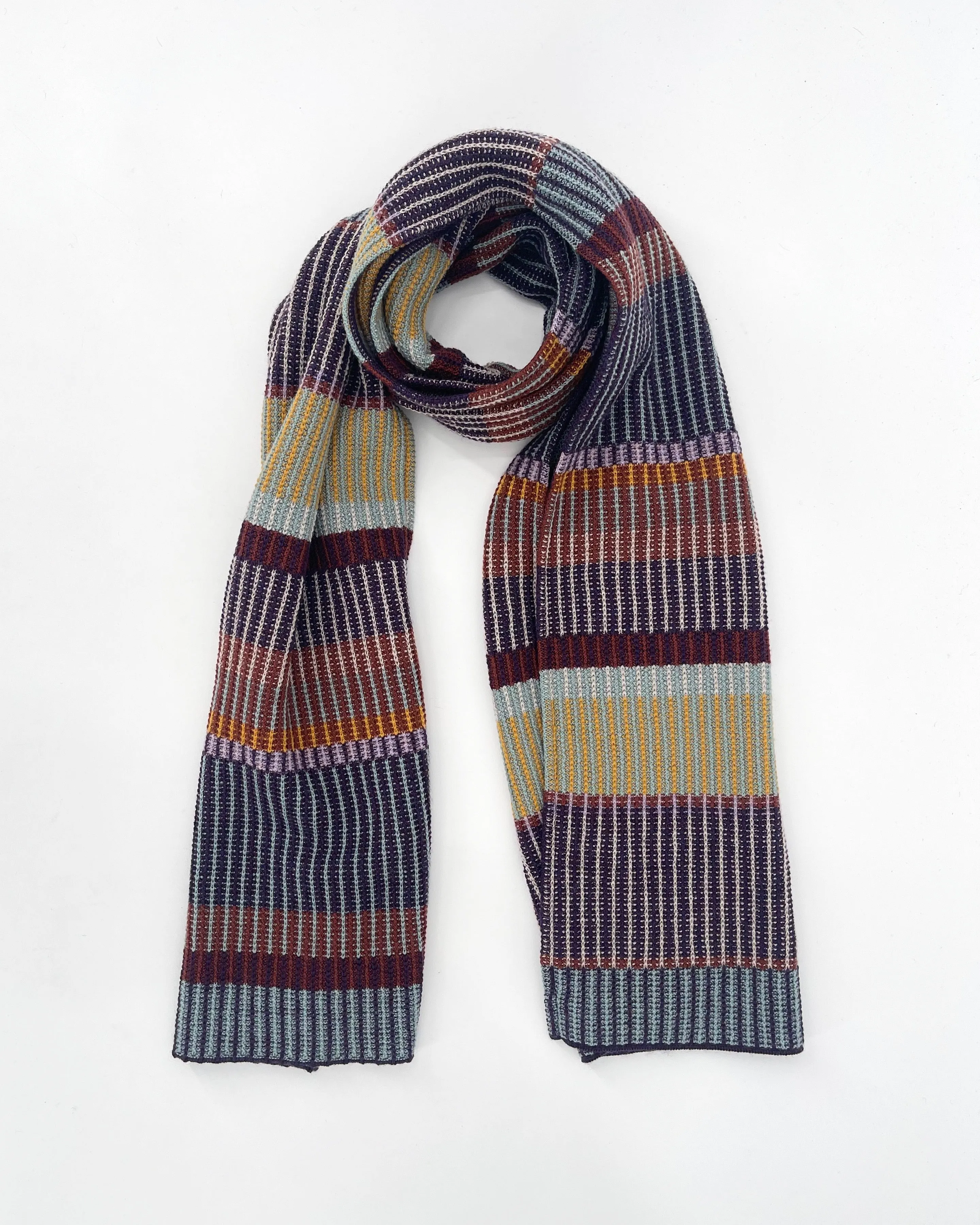 Catherine Andre Ribbed Wool Scarf