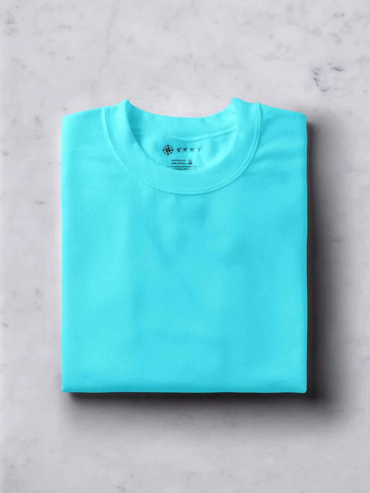 Celeste & Midnight Blue T Shirt Combo