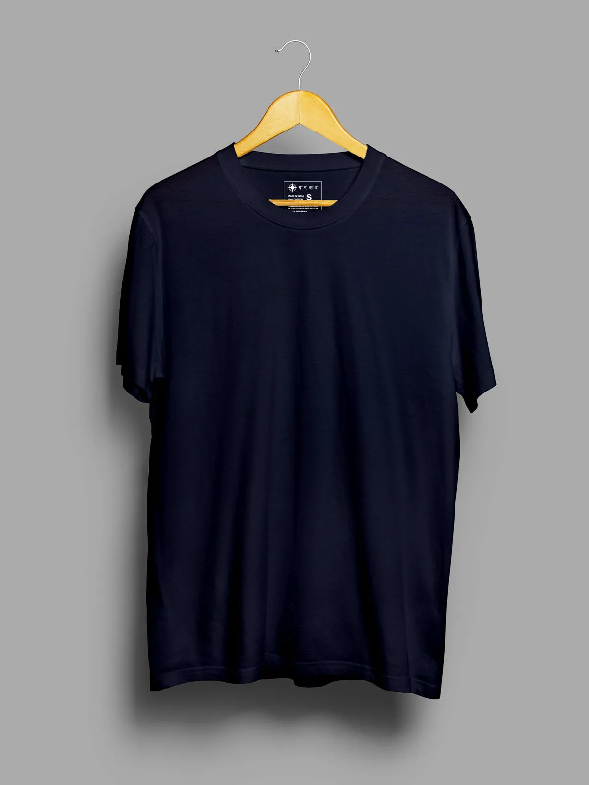 Celeste & Midnight Blue T Shirt Combo