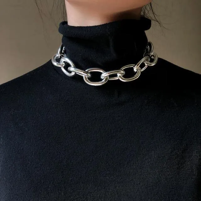 Chain Toggle Clasp Necklace