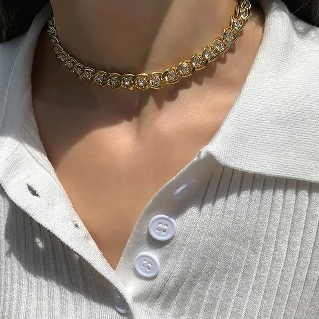 Chain Toggle Clasp Necklace