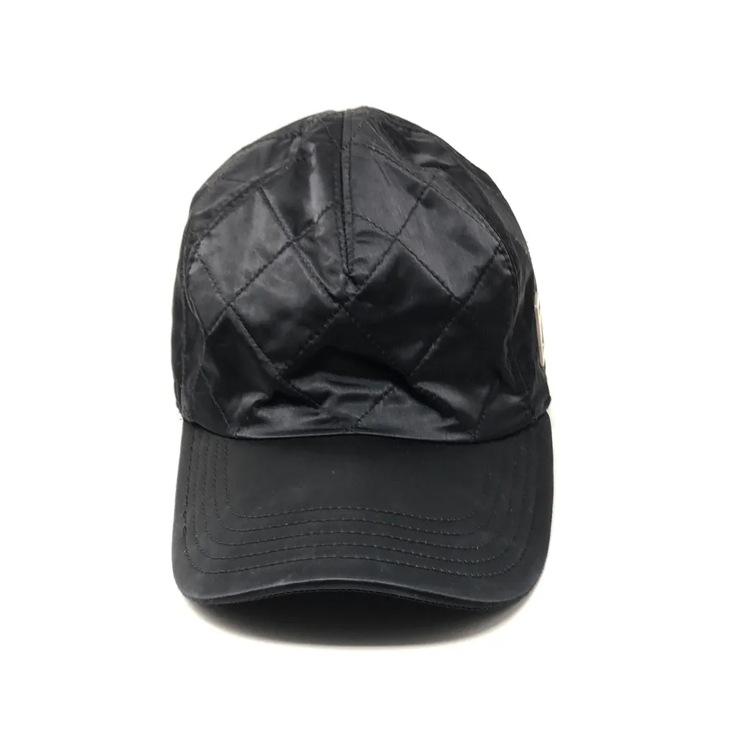 Chanel Nylon Quilted Baseball Cap