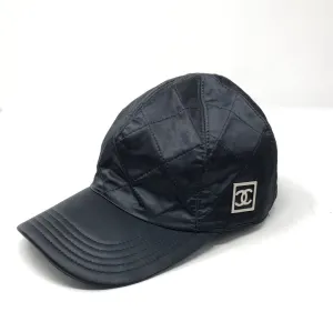 Chanel Nylon Quilted Baseball Cap