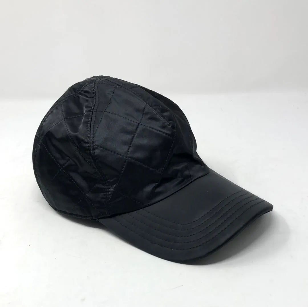 Chanel Nylon Quilted Baseball Cap