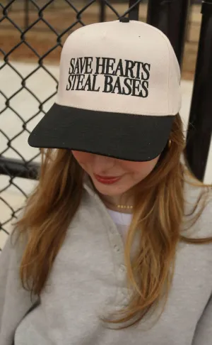 charlie southern: save hearts steal bases trucker hat