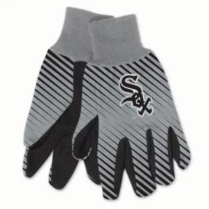 Chicago White Sox Gloves Two Tone Style Adult Size