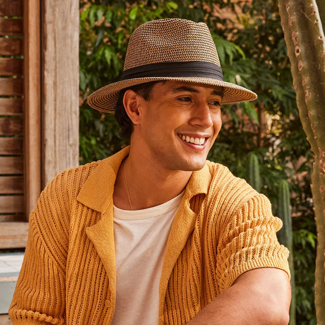 Christian Fedora Hat - Brown