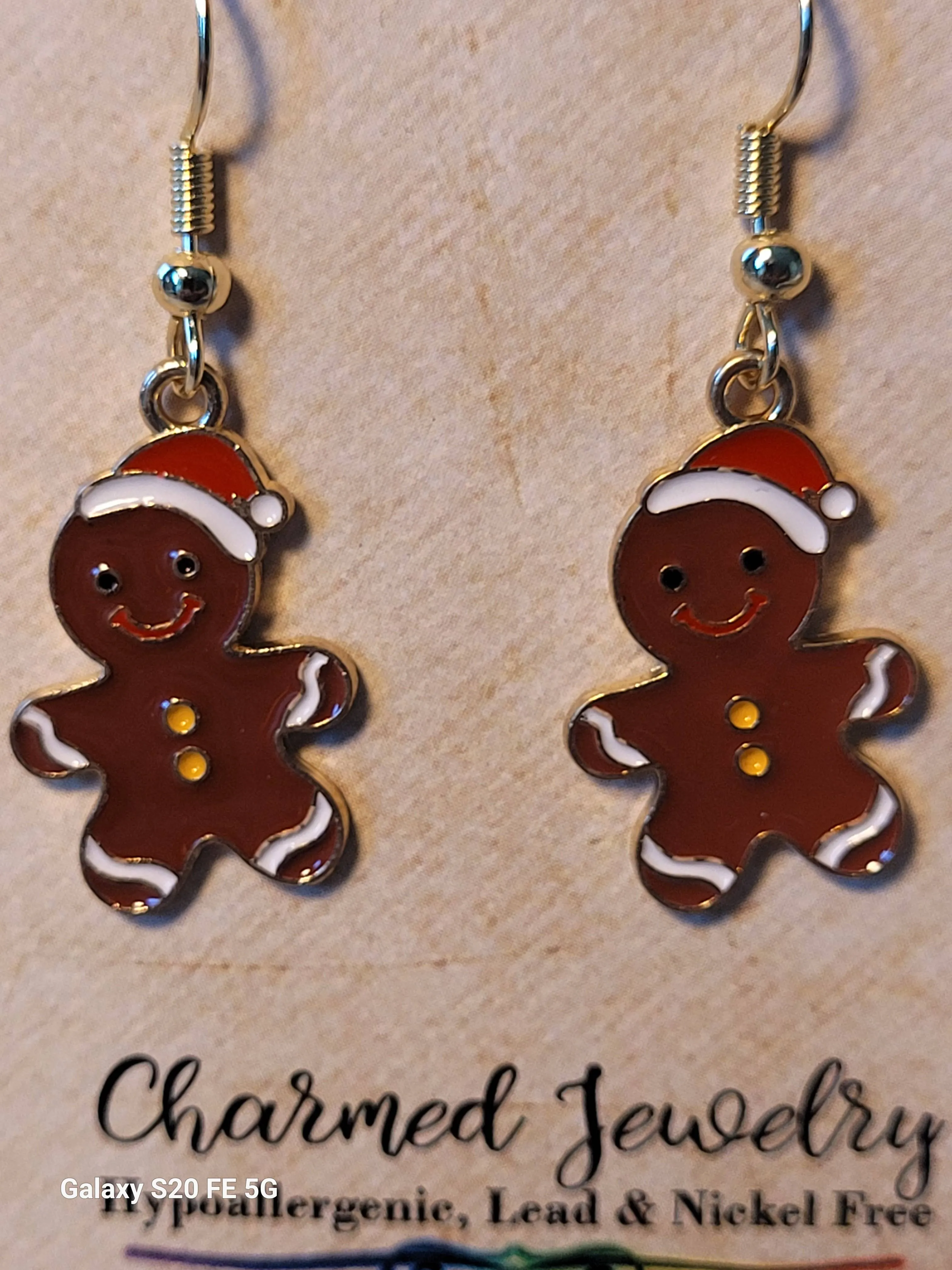 Christmas, Winter, Holiday Inspired Earrings