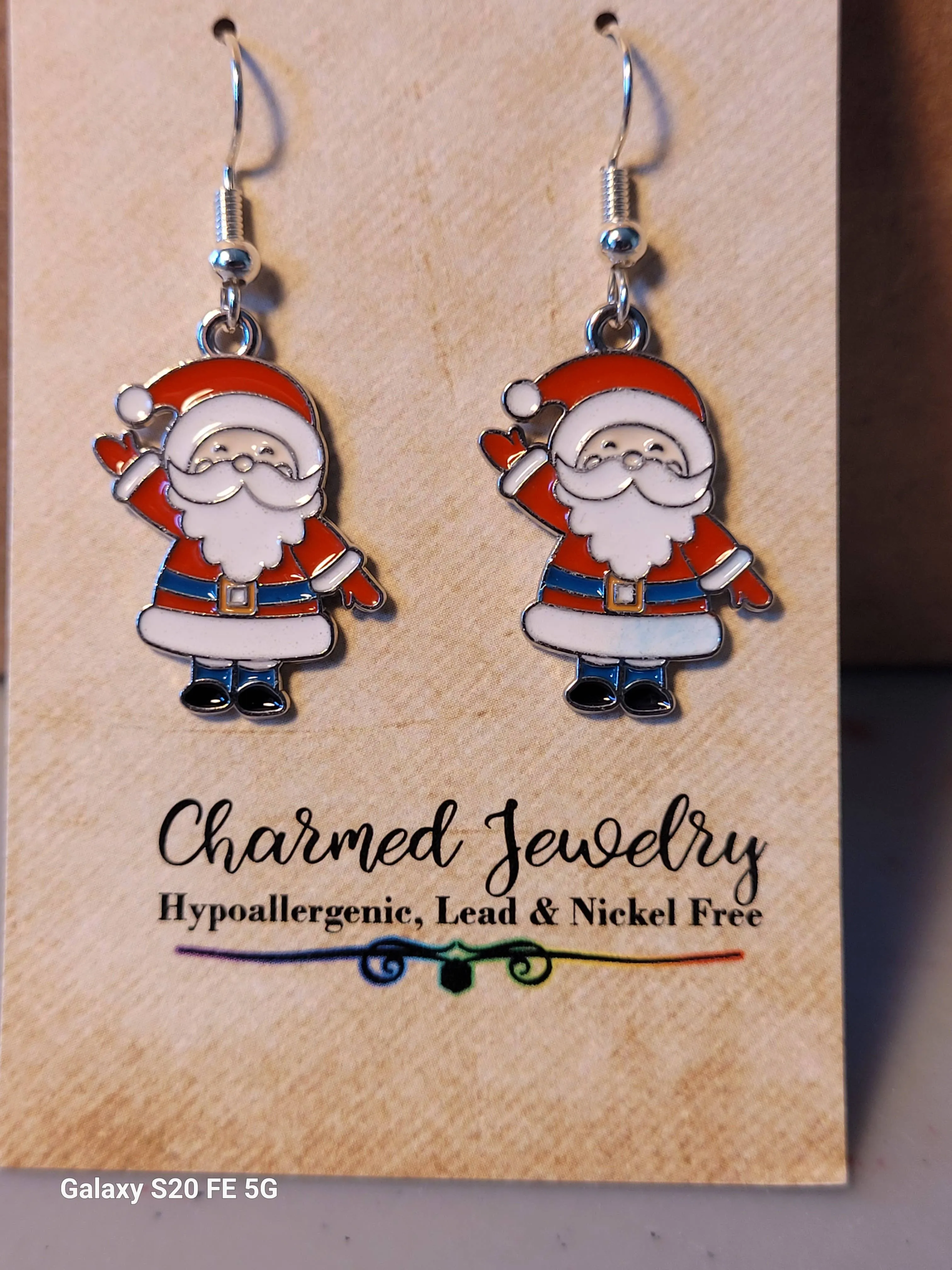 Christmas, Winter, Holiday Inspired Earrings