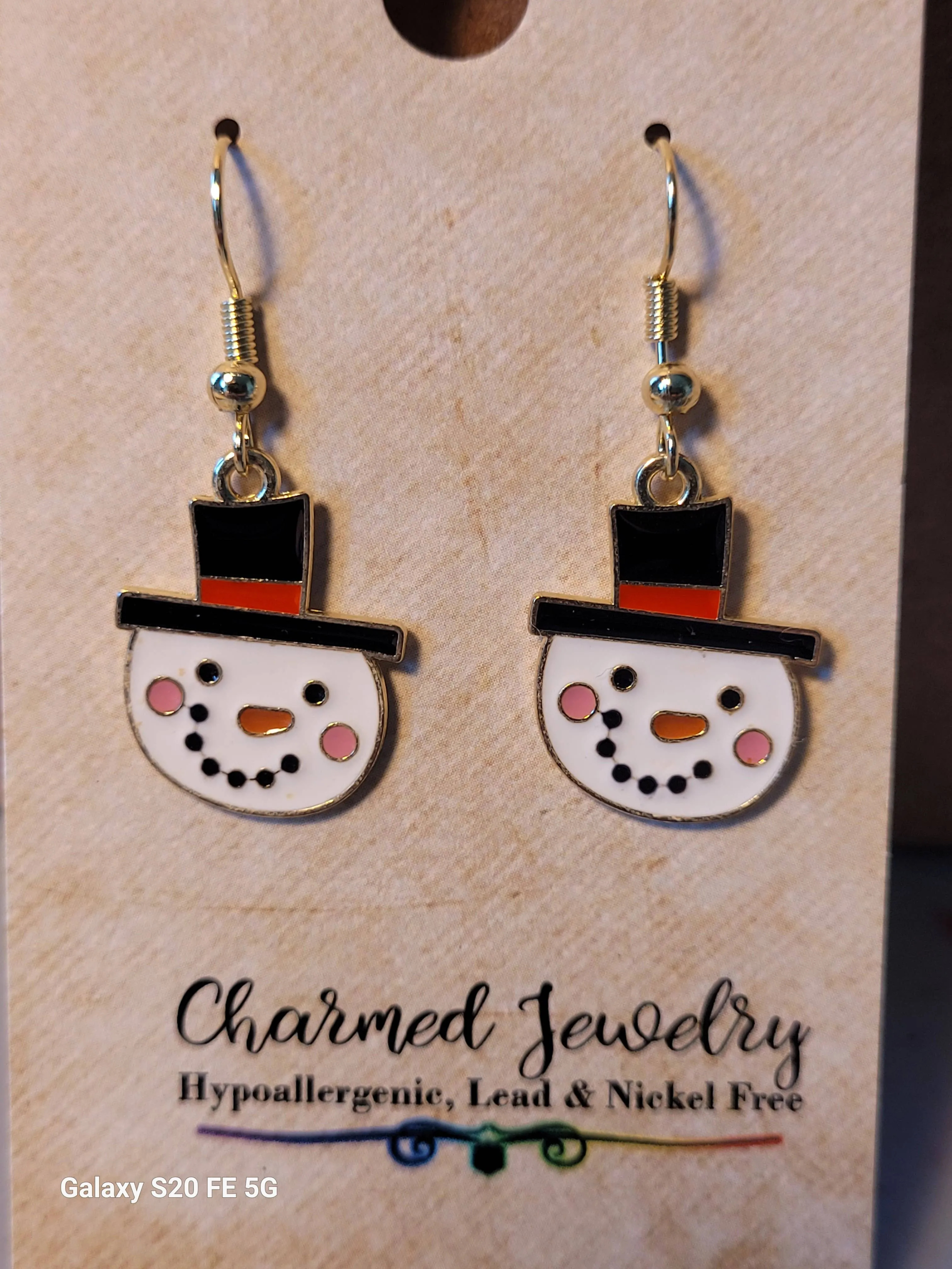 Christmas, Winter, Holiday Inspired Earrings