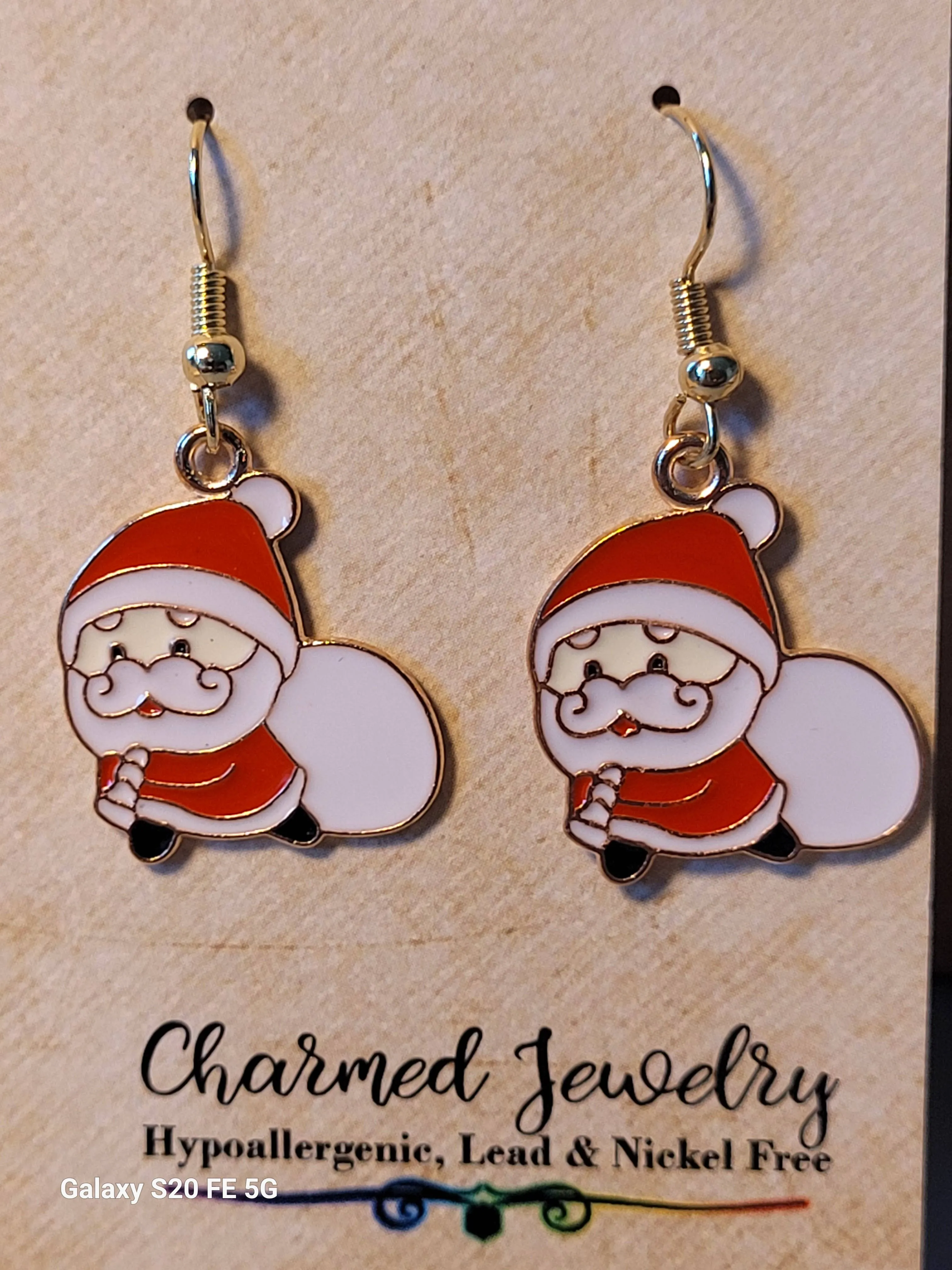 Christmas, Winter, Holiday Inspired Earrings