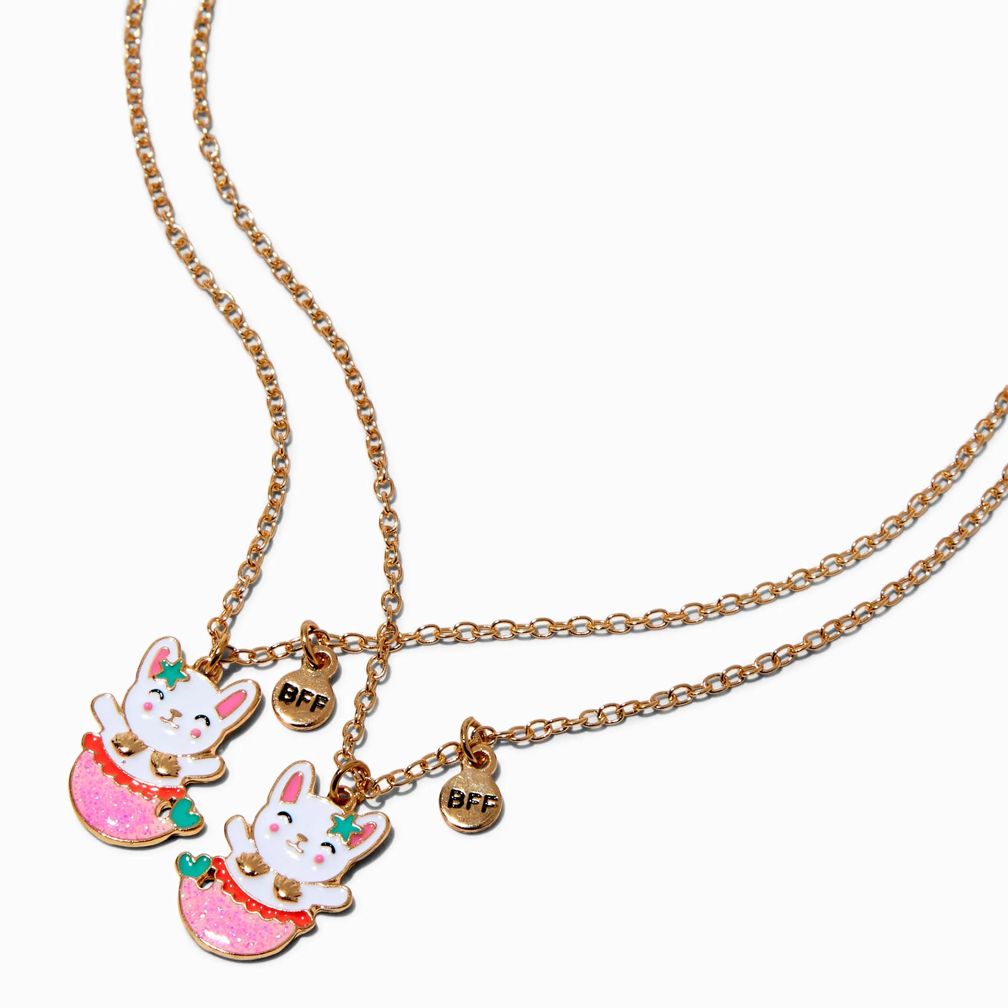 Claire's Club Mermaid Pink Pendant Necklaces
