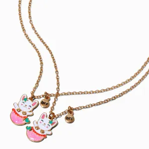 Claire's Club Mermaid Pink Pendant Necklaces