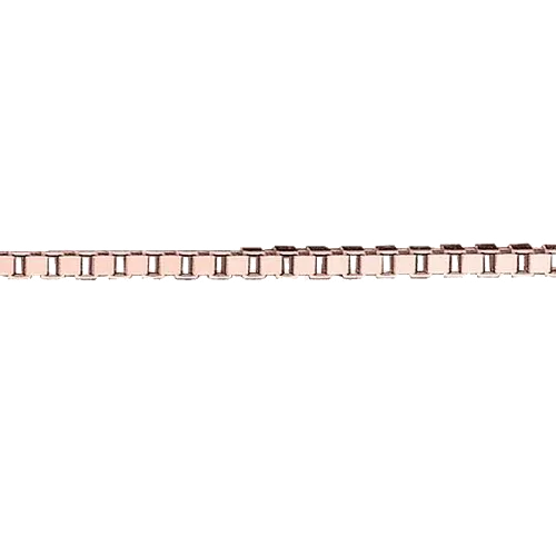 Classic Box Chain - 14K Rose Gold