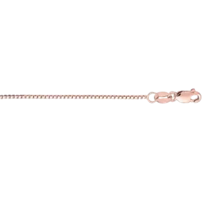 Classic Box Chain - 14K Rose Gold