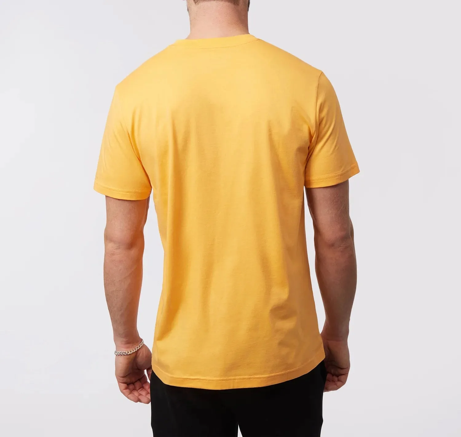 Classic V Neck T-Shirt Orange Soda