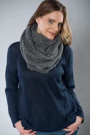 Cloe 100% Alpaca Infinity Scarf
