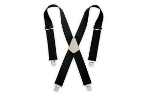 CLSP17BL--Black Suspenders- Kuny's