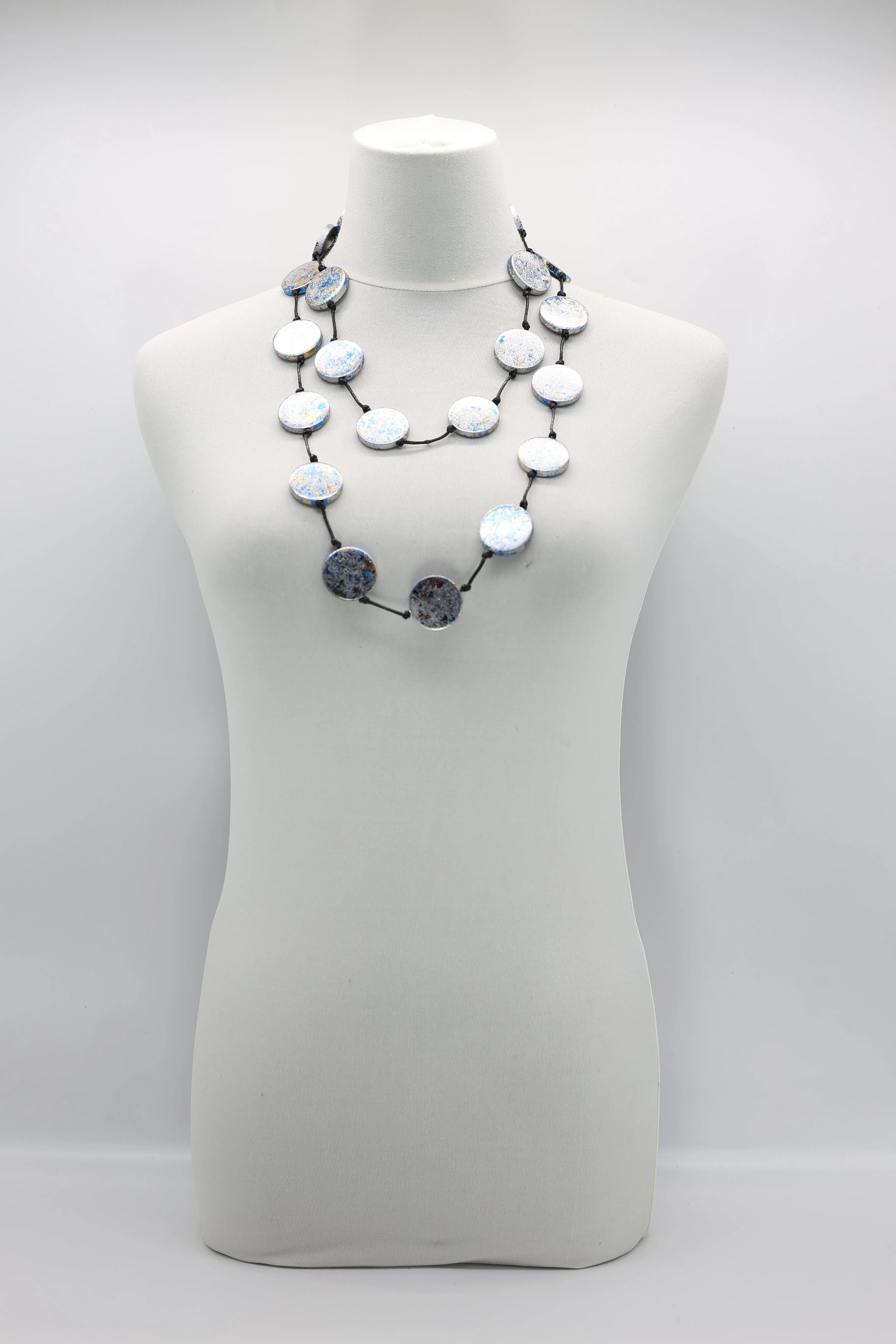 Coin Necklaces - Hand gilded - Large