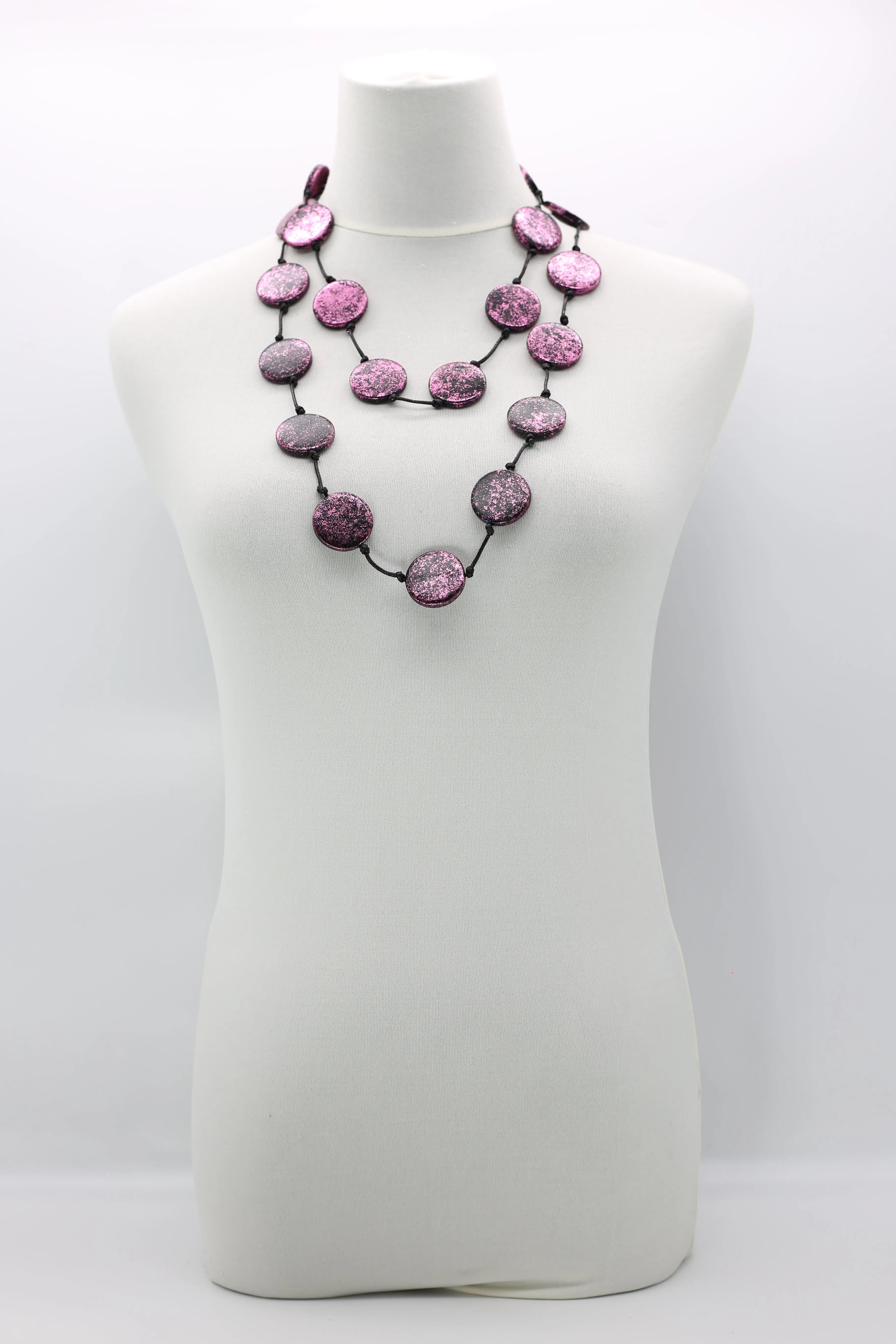 Coin Necklaces - Hand gilded - Large